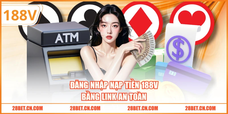 Đăng nhập nạp tiền 188V bằng link an toàn